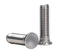 Kit vis pression rivetage inox 304 M3-M10 fixation tôle métallique assemblage industriel filetage complet (200,M6 x 12mm)