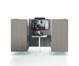 Kit Visioconférence Poly avec Alcôve 4 personnes