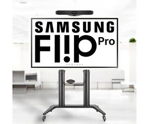 Kit Visioconférence Samsung Flip XL - Pied Roulant