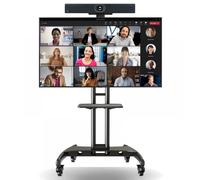 Yealink UVC40 E2 - Barre de collaboration vidéo tout-en-un (barre vidéo, HP, micros) - caméra 4K 8 MPixel