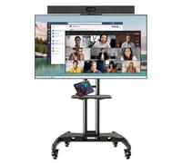 Kit Visioconférence Yealink Microsoft Teams Room + Ecran - Pied Roulant