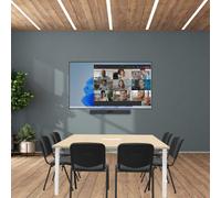 Kit Visioconférence Yealink Petite Salle avec mobilier + Écran - Fixation murale
