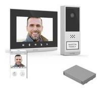 Extel - Kit Visiophone connecté et sans fil Wave 2 + 1 batterie supplémentaire - Extel
