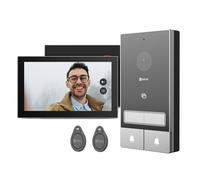 Kit Visiophone connecté Ezviz HP7 2 Familles intérieure - extérieure Noir et Gris
