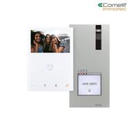 Kit visiophone couleur Quadra 2 fils - COMELIT 8461V/BM