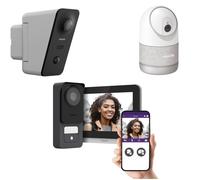 Philips - Kit Visiophone filaire 3K Philips Connect 3 + caméra intérieure + caméra extérieure