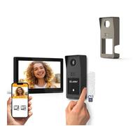 Kit visiophone filaire connecté Digital Connect + coque gris titane