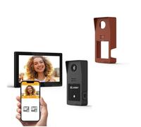 Extel Digital Connect Visiophone 2K Empreinte avec Coque Terracotta