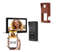Kit visiophone filaire connecté Digital Connect + coque terracotta