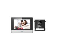 Hikvision Kit interphone vidéo AC DS-KIS602 2nd Gen Out in Station PoE standard SWT