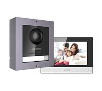 Hikvision Kit interphone vidéo AC DS-KIS602 2nd Gen Out in Station PoE standard SWT