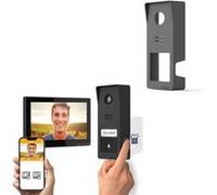 Kit visiophone sans fil connecté Wave 3 + coque graphite