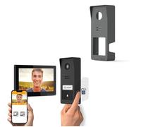 Extel - Kit visiophone sans fil connecté Wave 3 + coque graphite