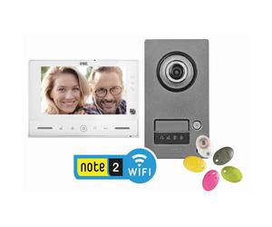 Kit visiophone WiFi Note 2 Urmet avec Yokis Up 1 bouton - URMET 1723/95U