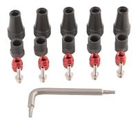 Kit visseries durite écrou court Sram Force Axs (x2) Rouge
