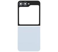 Kit Vitre Arrière Supérieure et Inférieure pour Galaxy Z Flip 6 Bleu