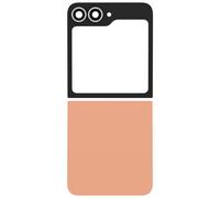 Kit Vitre Arrière Supérieure et Inférieure pour Galaxy Z Flip 6 Orange