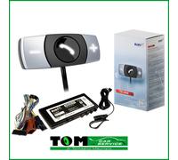 BURY Kit mains libres voiture CC 9048 Bluetooth 135 mm Argent