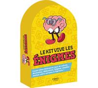 Kit vive les énigmes 5 livres - Nicolas Conti - First - Coffret - Jeux livres objets