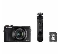 Kit Vlogger Canon PowerShot G7 X Mark III 20,1 MP Appareil Photo Compact Noir
