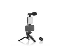 Kit Vlogging avec Lumière, Micro y Télécommande Plodni InnovaGoods 6 Pièces