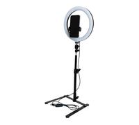 BigBen Connected Kit Vlogging Influence Macro Anneau lumineux 20 cm blanc Trépied 25-42 cm Noir
