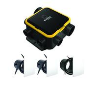Kit VMC autoréglable simple flux EasyHome Auto DHU Compact ALDES