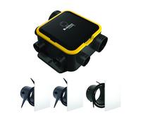 Kit VMC autoréglable simple flux EasyHome Auto DHU Compact ALDES