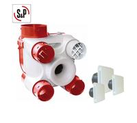 Kit VMC Deco DHU K à sondes thermo-hygrométriques - S&P 603116