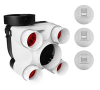 Kit VMC hygroréglable - Jusqu'à 4 sanitaires - HYDRA ST 2 KHB - 604011 - S&P Unelvent