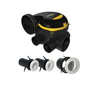 Kit Vmc Simple Flux Easyhome Auto + Grilles De Ventilation Bip - 11026032 - Aldes