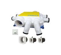 Kit VMC simple flux - AUTOGYRE - Ventilis DH - Autoréglable - Extra plat 17 cm