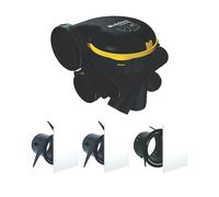 Kit VMC simple flux autoréglable Aldes EasyHOME AUTO DHU avec grilles ColorLINE