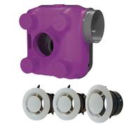 Kit VMC Simple Flux autoréglable CITY’AIR DMO