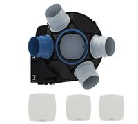 Kit VMC simple flux autoréglable à détection d'humidité Agalina