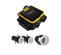 Kit Vmc Simple Flux Easyhome Auto Compact + Grilles De Ventilation Bip - Aldes