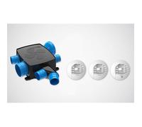Kit VMC simple flux hygroréglable - ATLANTIC CLIM VENTIL - HYGROCOSY BC FLEX - 3 bouches - extra-plat & compact - silencieuse