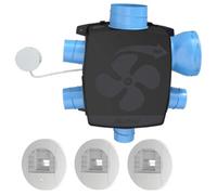 Kit VMC simple flux hygroréglable extra plat - Gauli basse conso