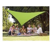 Kit voile d'ombrage triangulaire 5,00 m vert pomme