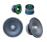 KIT Voiture IPNOSIS avec Deux woofers IPM1200 de 20 cm 160 W RMS, 300 W Max, 4 ohms et Deux tweeters IPT4401 de 10,1 cm 4 ohms, 100 W RMS, 200 W Max, Vendu par Paire