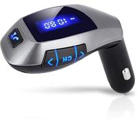 Kit Voiture Mains Libres sans Fil Bluetooth FM Transmetteur LCD Lecteur MP3 Chargeur USB@XFM70316622