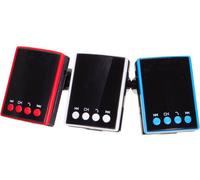 Kit voiture sans fil bluetooth mains libres MP3 Player Radio FM Transimittervs avec télécommande - Rouge