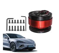 Kit Volant Rapide Détachable | Adaptateur Rapide pour Volant de Course - Adaptateur Aluminium Amovible Réglable pour Camion Bateau Voiture Sport Automobile Aventure