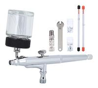 Kit Vomeko Airbrush, 20 ML de Peinture de Peinture à Double aérographe à Double Action pulvérisateur de Peinture de Pistolet de 0,2 mm 0,3 mm 0,5 mm Aiguille