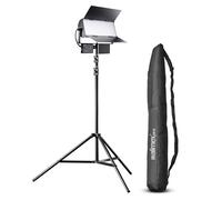 Kit Walimex pro LED Sirius 160 Panneau luminaire et Trépied 65W Projec