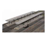 Kit Walthers Cornerstone Series l' chelle HO, plate-forme de gare de style papillon