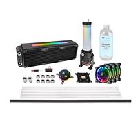 Thermaltake Pacific M360 Plus D5 Hard Tube Water Cooling Kit - Kit de système de refroidissement par liquide - (pour : LGA775, LGA1156, AM2, AM2+, LGA1366, AM3, LGA1155, AM3+, LGA2011, FM1, FM2...