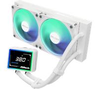 Kit Watercooling AIO ASRock Challenger Digital RGB - 240mm (Blanc)