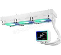 Kit Watercooling AIO ASRock Challenger Digital RGB - 360mm (Blanc)