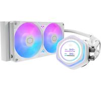 Kit Watercooling AIO Cooler Master MasterLiquid Atmos II LCD RGB - 240mm (Blanc)
